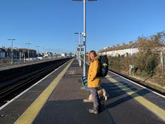 Awaiting the train to Bognor Regis